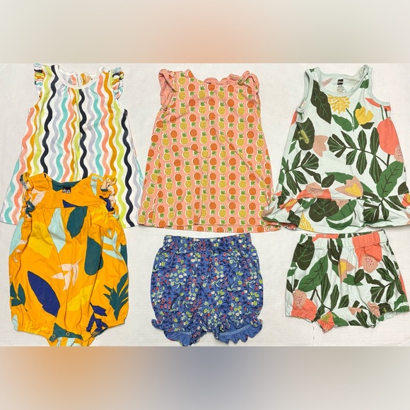 Tea Collection Other - Tea Collection 6 piece Lot, size 12-18m